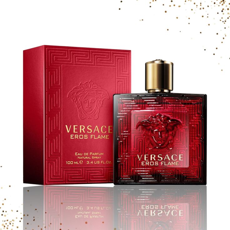 Versace Eros Flame 3.4 oz Eau de Parfum for Men Spray